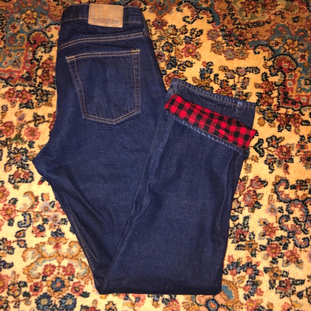 Fleece-Lined Jeans
